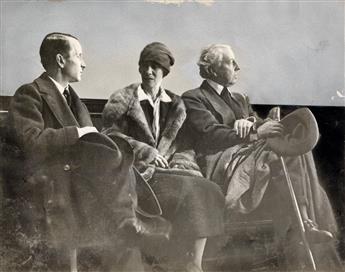 (FRANK LLOYD WRIGHT) A mini-archive of approximately 40 photographs relating to renowned architect Frank Lloyd Wright.